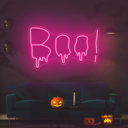 Halloween Gift Boo Neon Sign | Shineneon