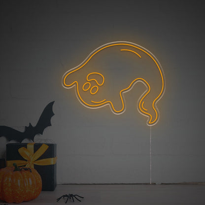 Halloween Happy Ghost Led Neon Sign For Home | Shineneon