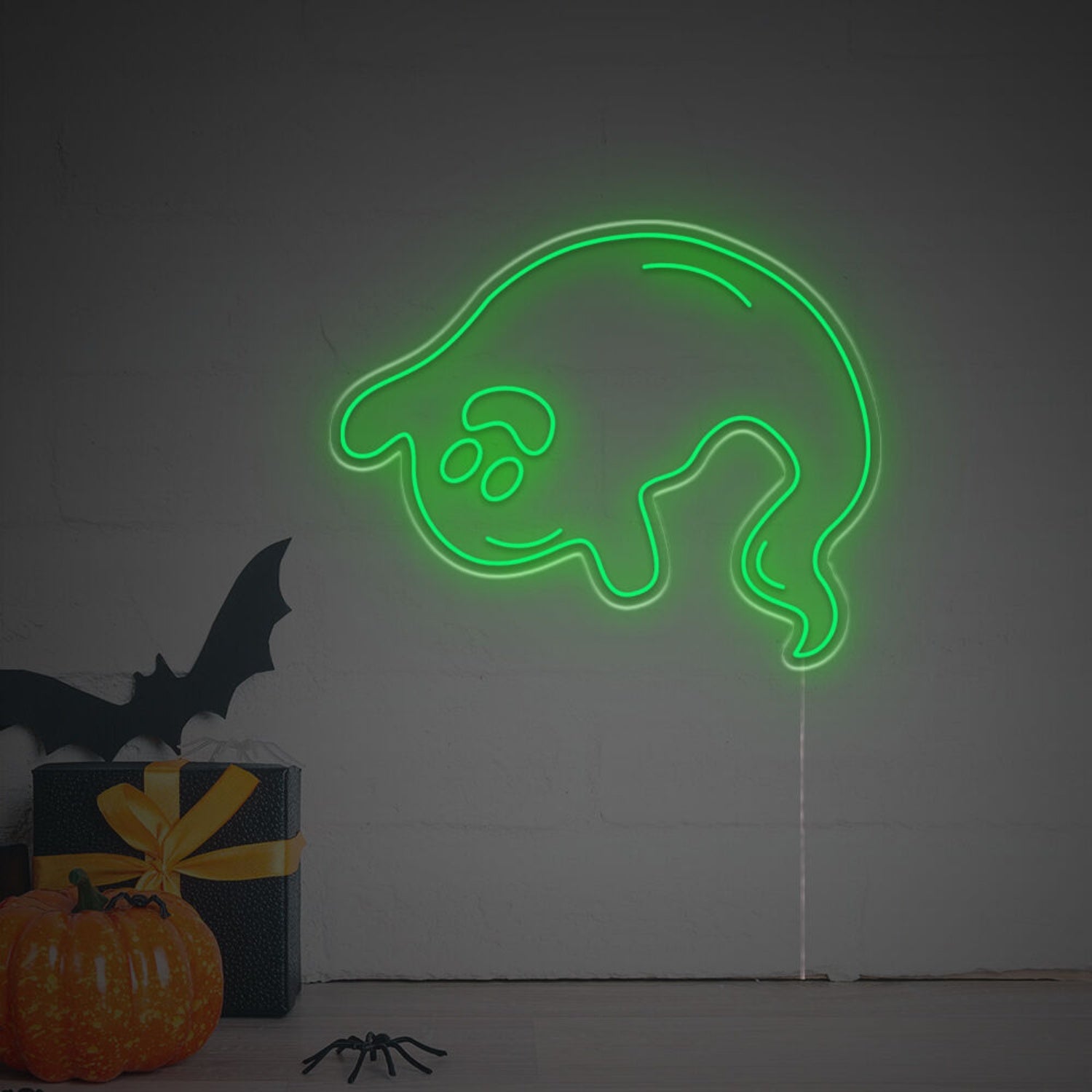 Halloween Happy Ghost Led Neon Sign For Home | Shineneon