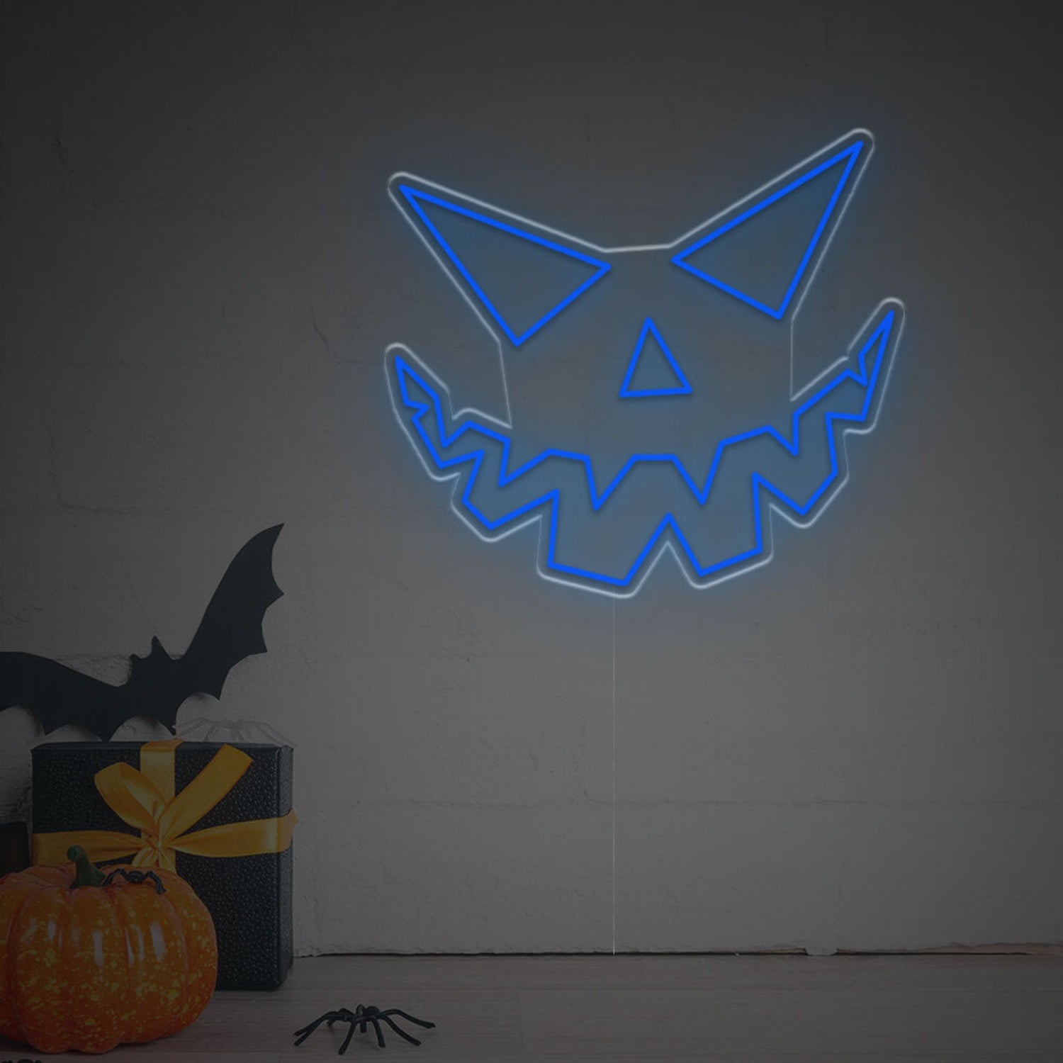 Halloween Haven Pumpkin Face Led Neon Sign | Shineneon