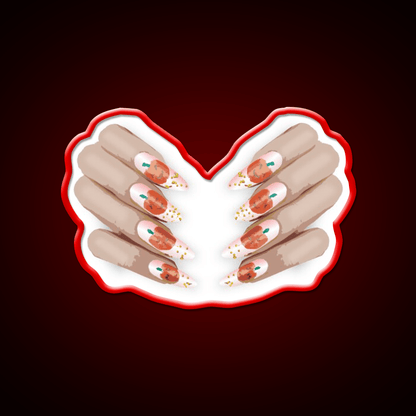 Halloween Nail Art Nail Salon Led Neon Sign Rgb Color - Shineneon