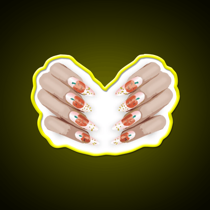 Halloween Nail Art Nail Salon Led Neon Sign Rgb Color - Shineneon