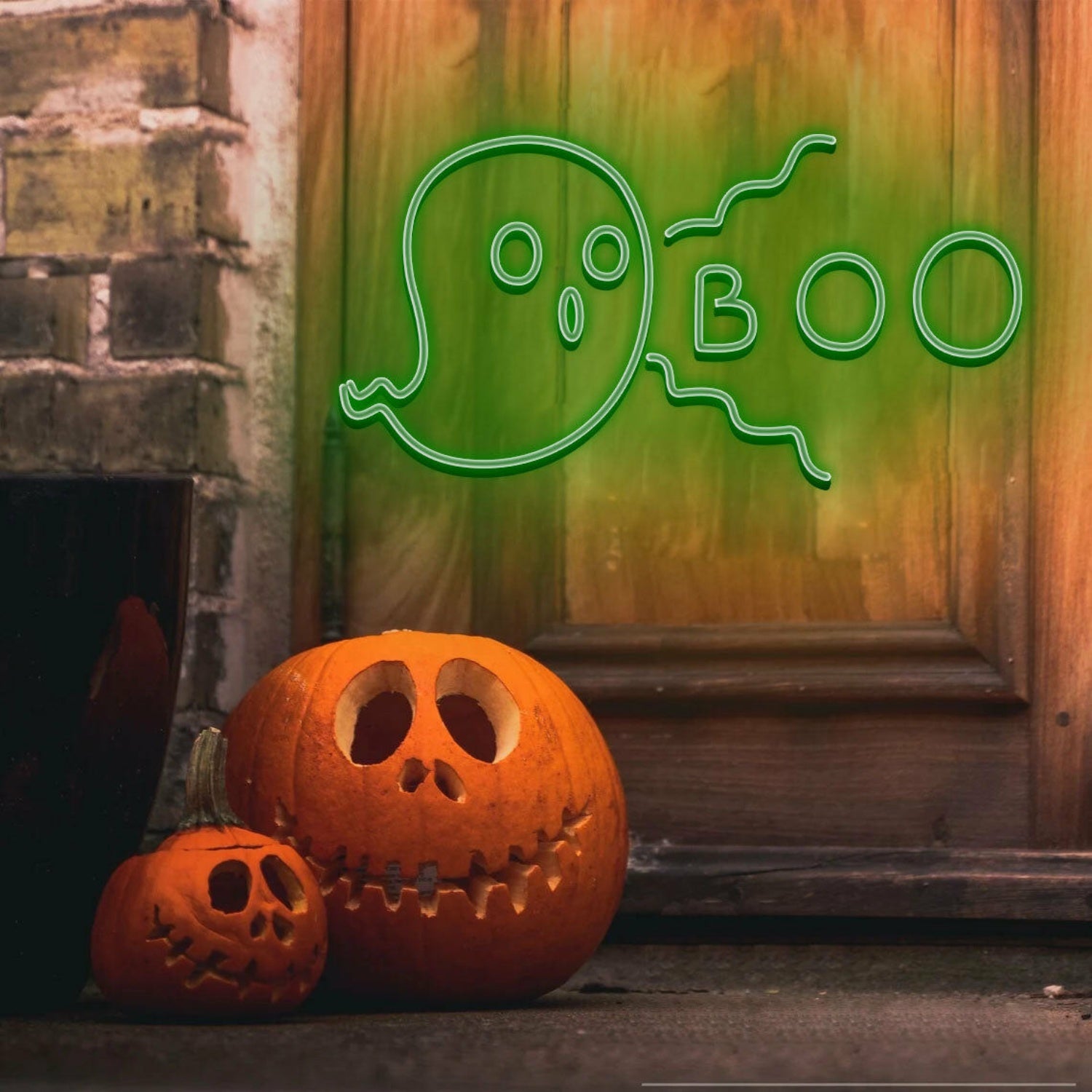 Halloween Neon Sign Ghost Boo Neon Sign | Shineneon