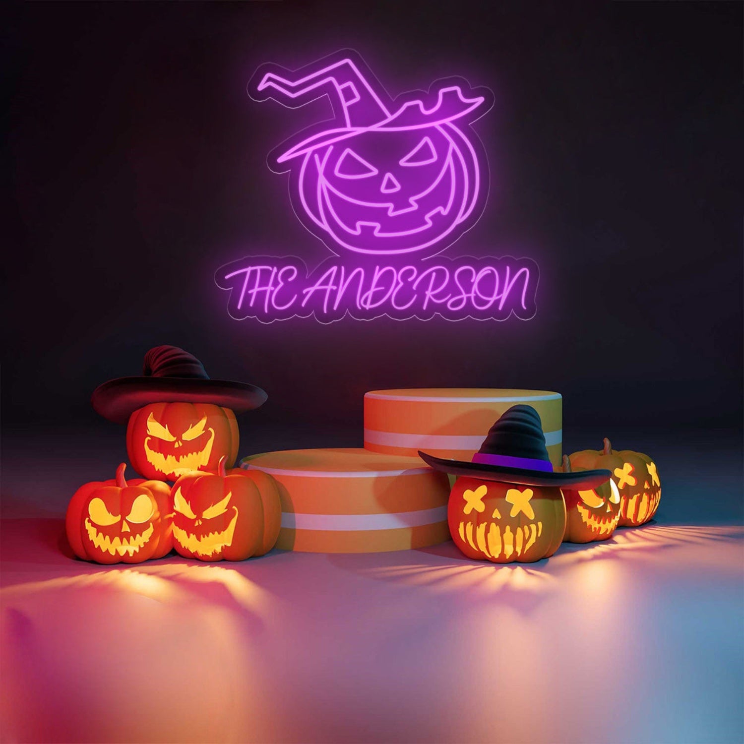 Halloween Pumpkin Custom Neon Light Sign | Shineneon