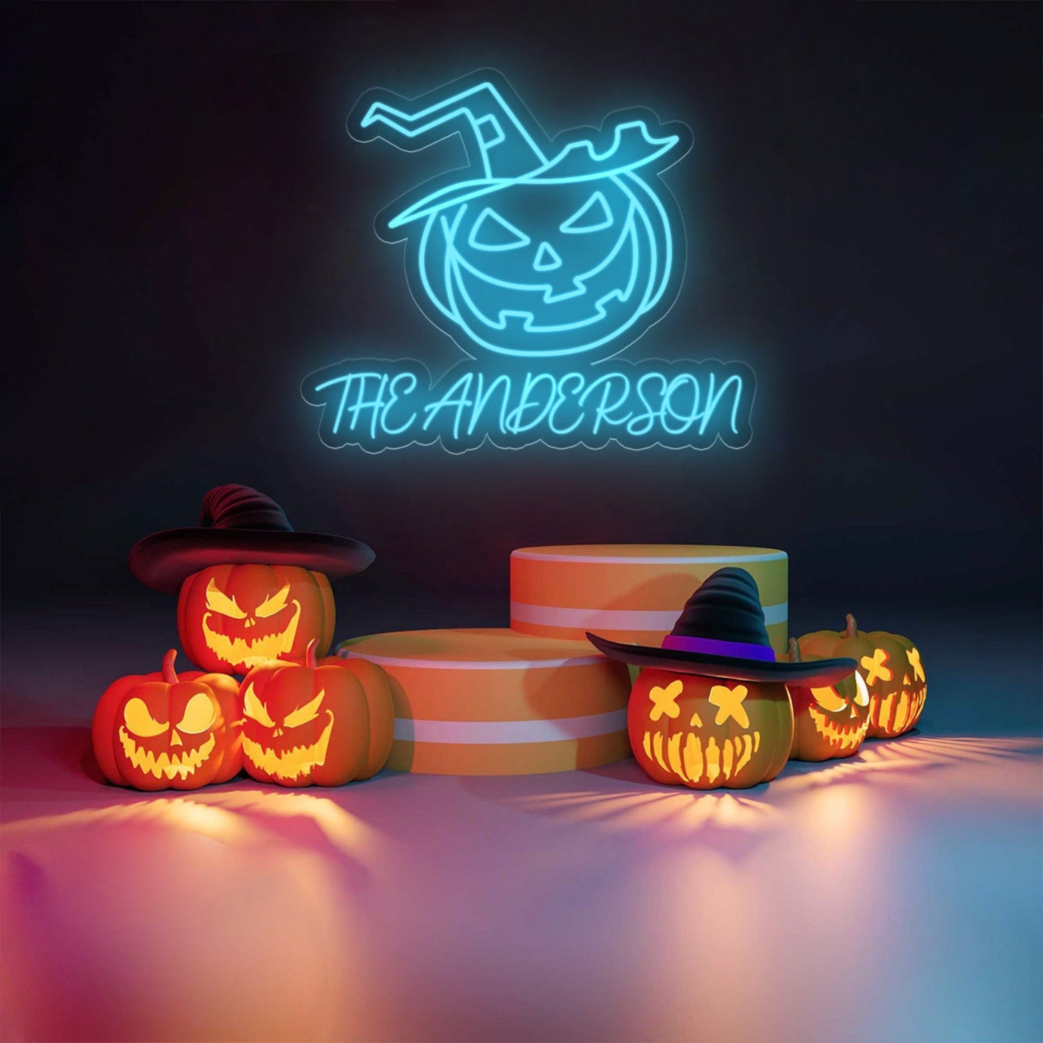 Halloween Pumpkin Custom Neon Light Sign | Shineneon