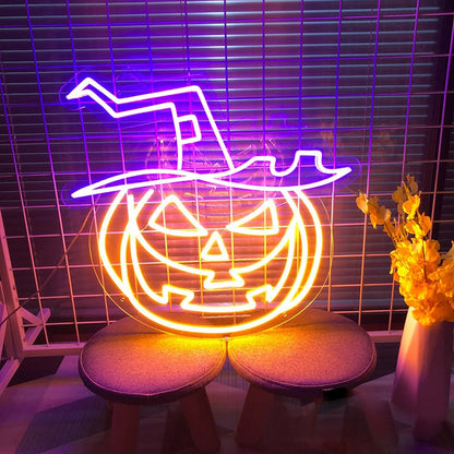 Halloween Pumpkin Neon Light Sign | Shineneon