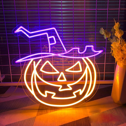 Halloween Pumpkin Neon Light Sign | Shineneon