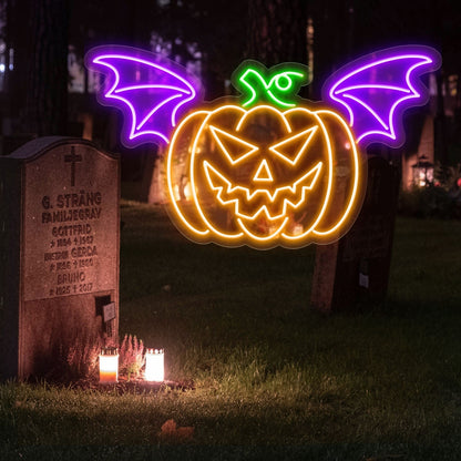 Halloween Pumpkin Neon Sign | Shineneon