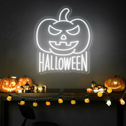 Halloween Pumpkin Neon Sign For Home Bar | Shineneon