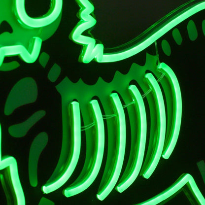 Halloween Skeleton Cat Led Neon Sign | Shineneon
