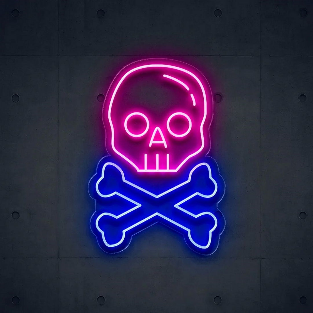 Halloween Skull Led Sign Business Neon Sign