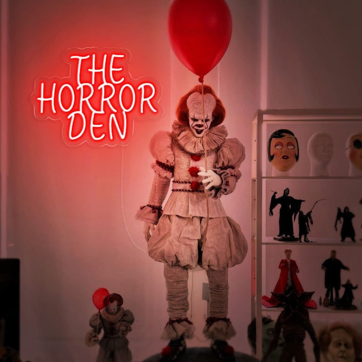 Halloween The Horror Den Neon Sign Gothic Room Decor | Shineneon