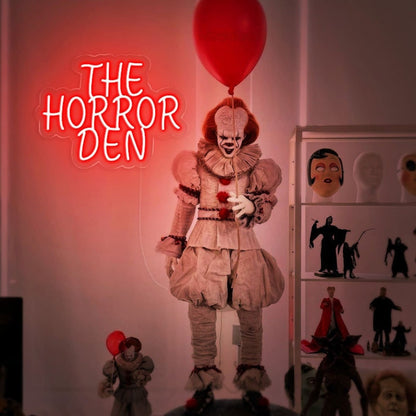Halloween The Horror Den Neon Sign Gothic Room Decor | Shineneon