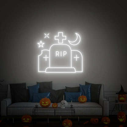 Halloween Tombstone Rip Wall Led Neon Sign | Shineneon