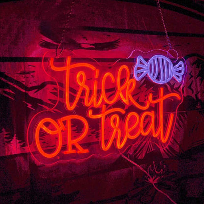 Halloween Trick Or Treat Decorative Neon Lights | Shineneon
