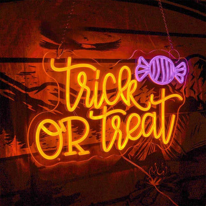Halloween Trick Or Treat Decorative Neon Lights | Shineneon