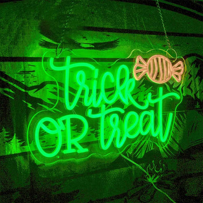 Halloween Trick Or Treat Decorative Neon Lights | Shineneon