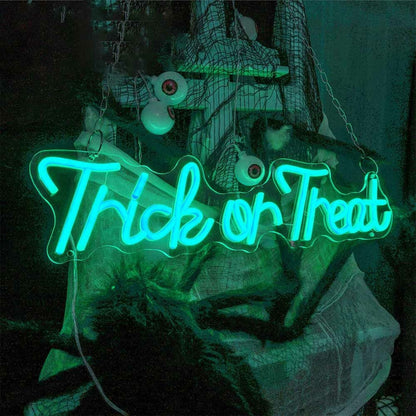 Halloween Trick Or Treat Neon Sign | Shineneon
