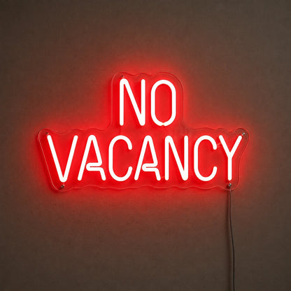 Hallway No Vacancy Neon Sign LED Neon Sign high-converting product image