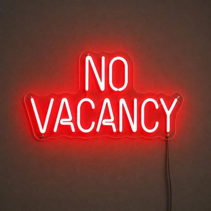 Hallway No Vacancy Neon Sign LED Neon Sign main product image