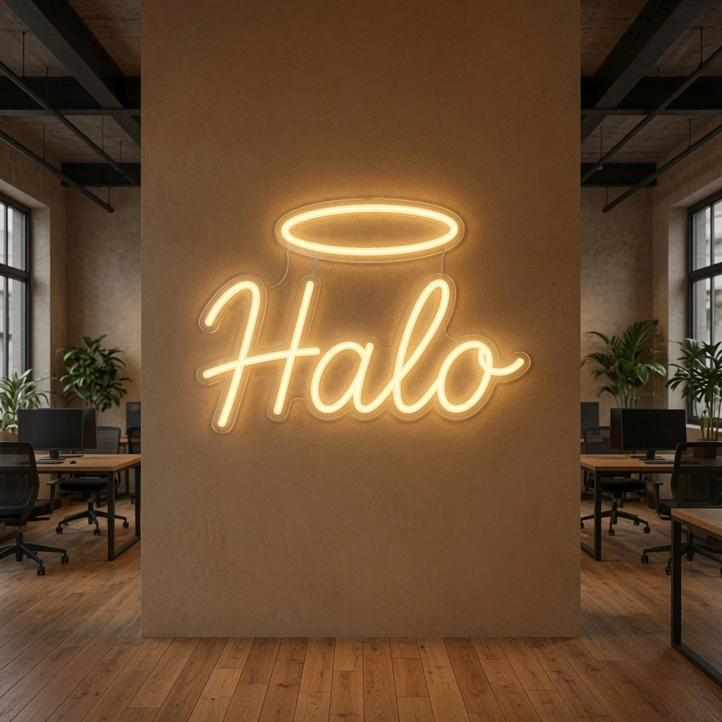 Halo LED Neon Sign - 04 Size Image
