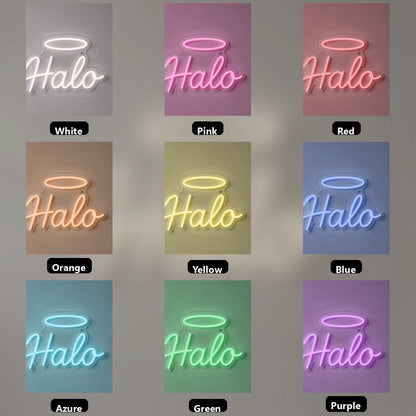 Halo LED Neon Sign - 05 Color Grid