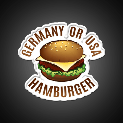 Hamburger Fast Food Led Neon Sign For Burger Place Rgb Color - Shineneon