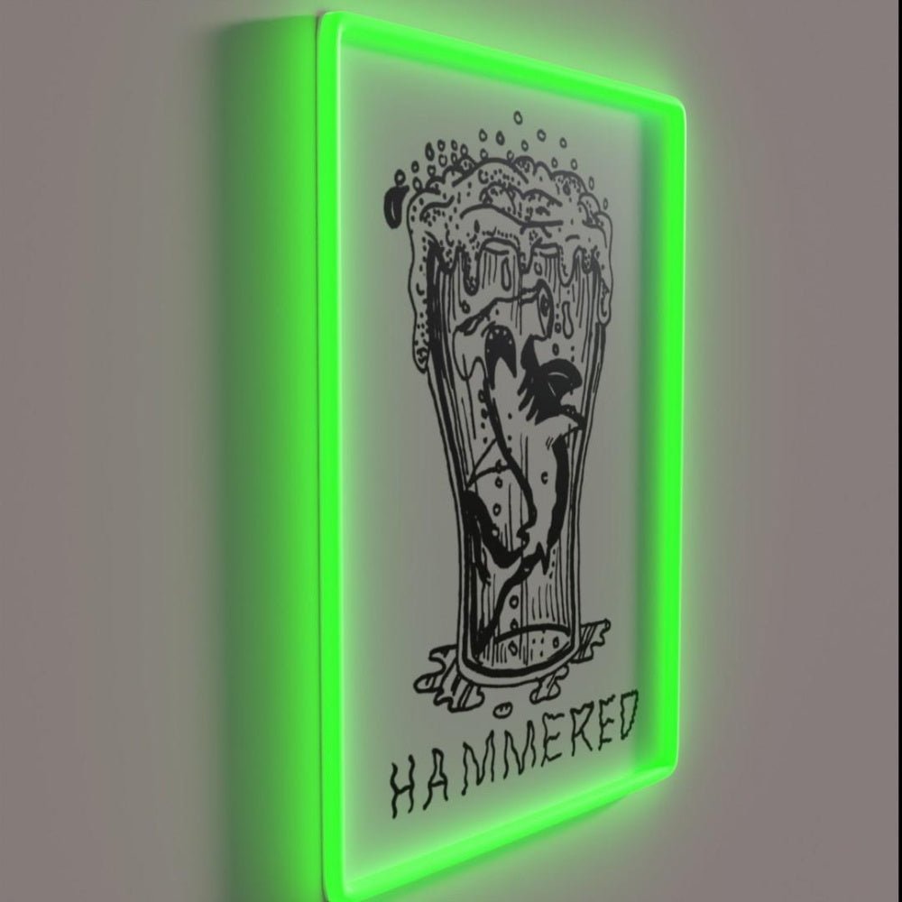 Hammered Hammerhead Shark Rgb Led Neon Sign - Shineneon