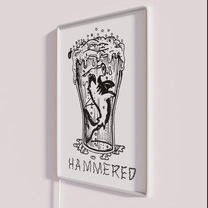 Hammered Hammerhead Shark Rgb Led Neon Sign - Shineneon