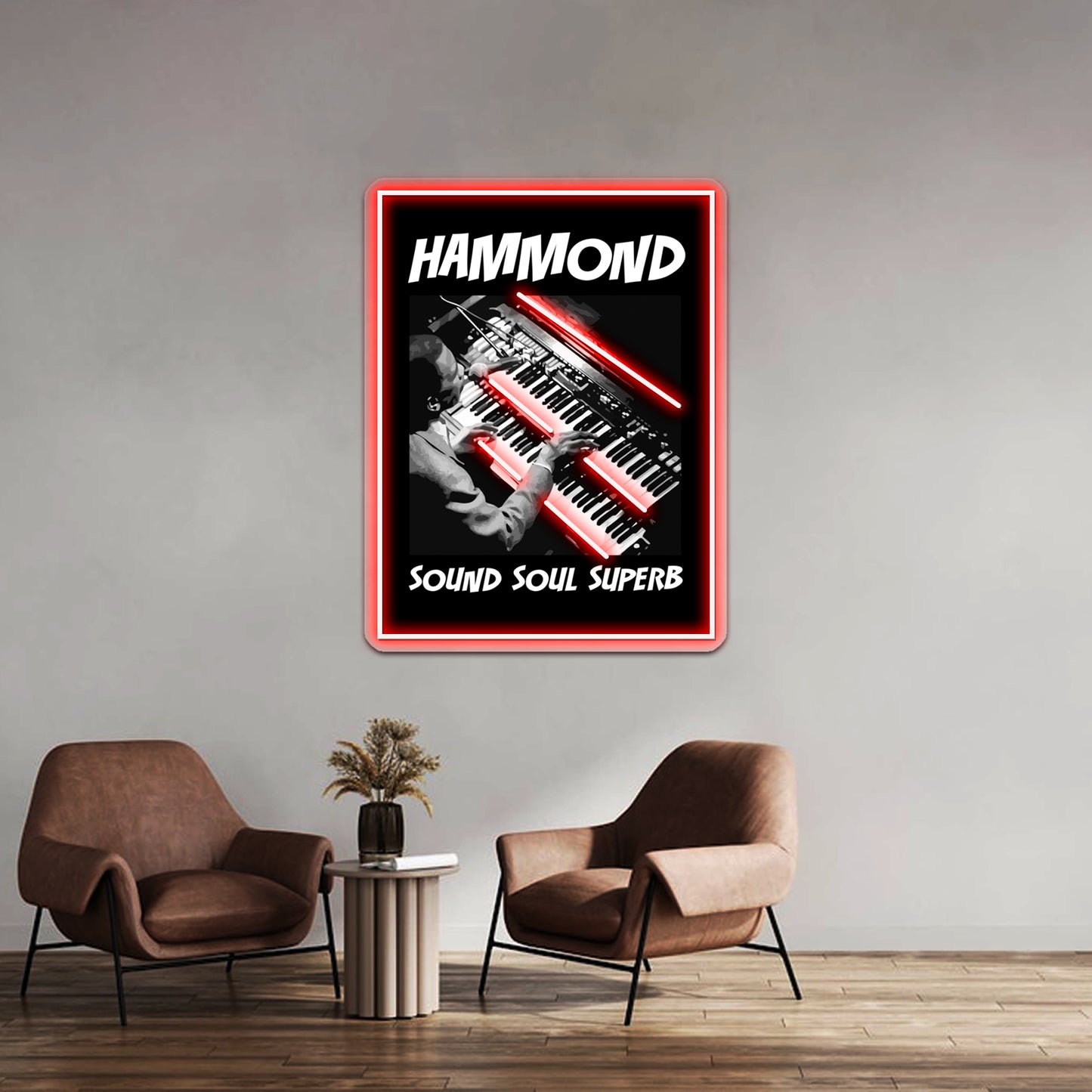 Hammond Sound Soul Superb Wall Artwork Neon Signs