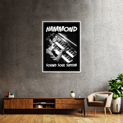 Hammond Sound Soul Superb Wall Artwork Neon Signs