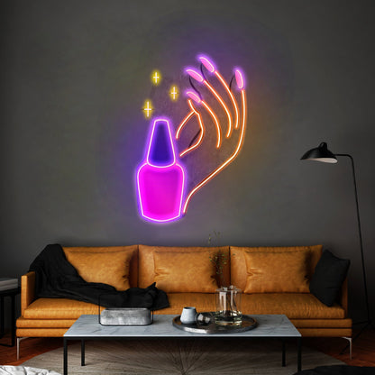 Hand Care Led Neon Sign Light Custom Led Signs - Shineneon