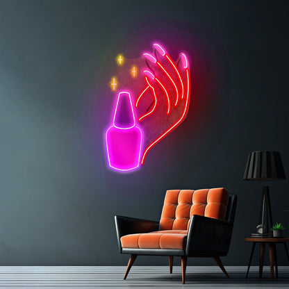 Hand Care Led Neon Sign Light Custom Led Signs - Shineneon
