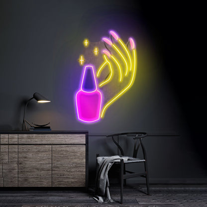 Hand Care Led Neon Sign Light Custom Led Signs - Shineneon