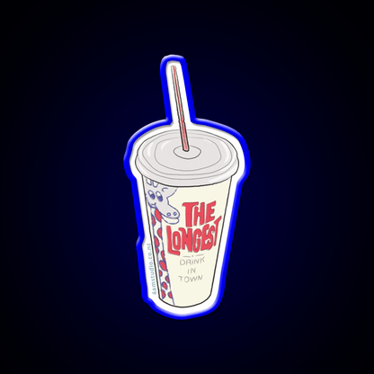 Hand Drawn New Zealand Milkshake Fast Food Led Neon Sign For Burger Place Rgb Color - Shineneon