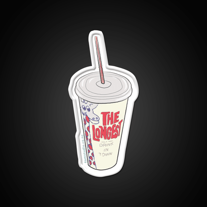 Hand Drawn New Zealand Milkshake Fast Food Led Neon Sign For Burger Place Rgb Color - Shineneon