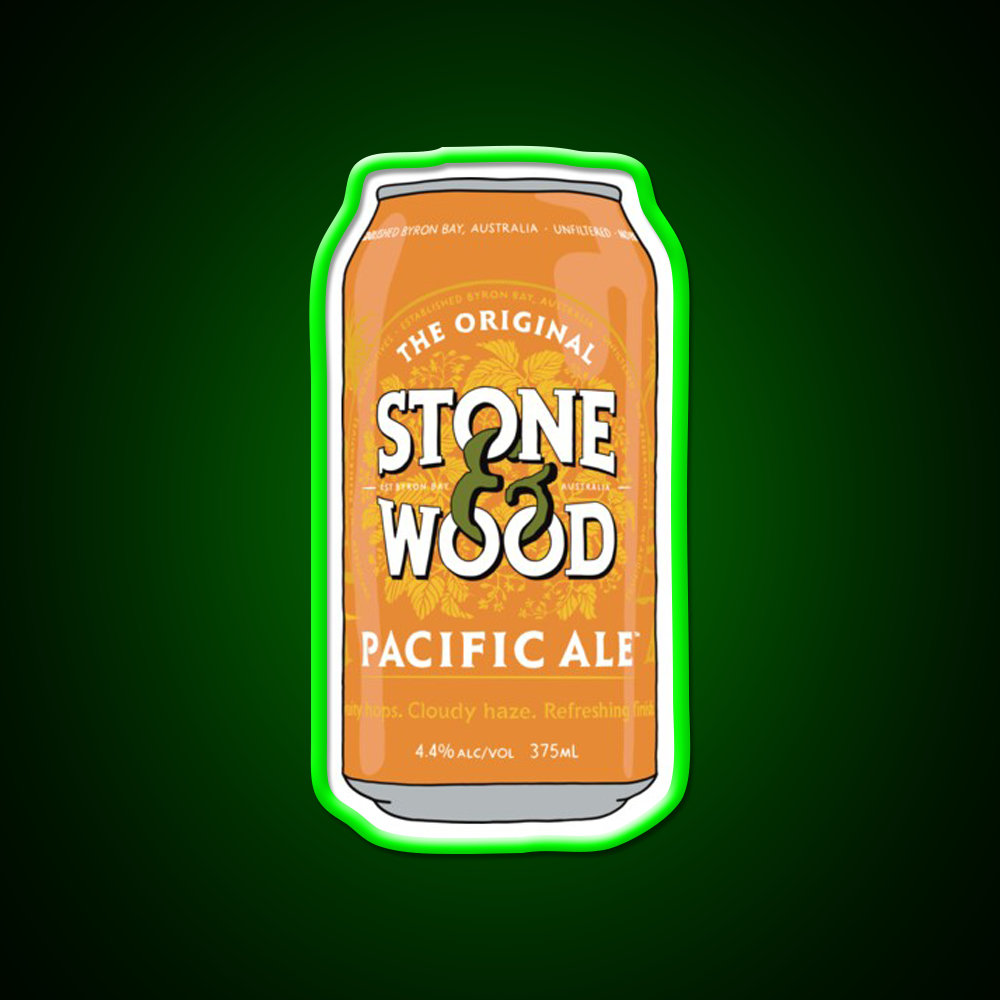 Hand Drawn Stone Wood Can Beer Bar Decor Led Neon Sign Rgb Color - LED neon sign view 8