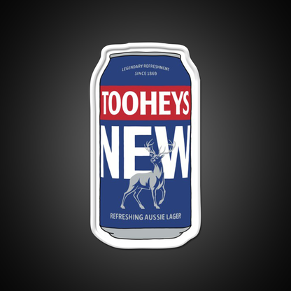 Hand Drawn Tooheys New 2023 Can Beer Bar Decor Led Neon Sign Rgb Color - LED neon sign view 11