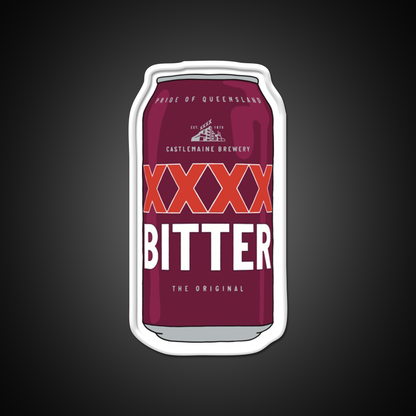 Hand Drawn Xxxx Bitter Can Beer Bar Decor Led Neon Sign Rgb Color - LED neon sign view 11