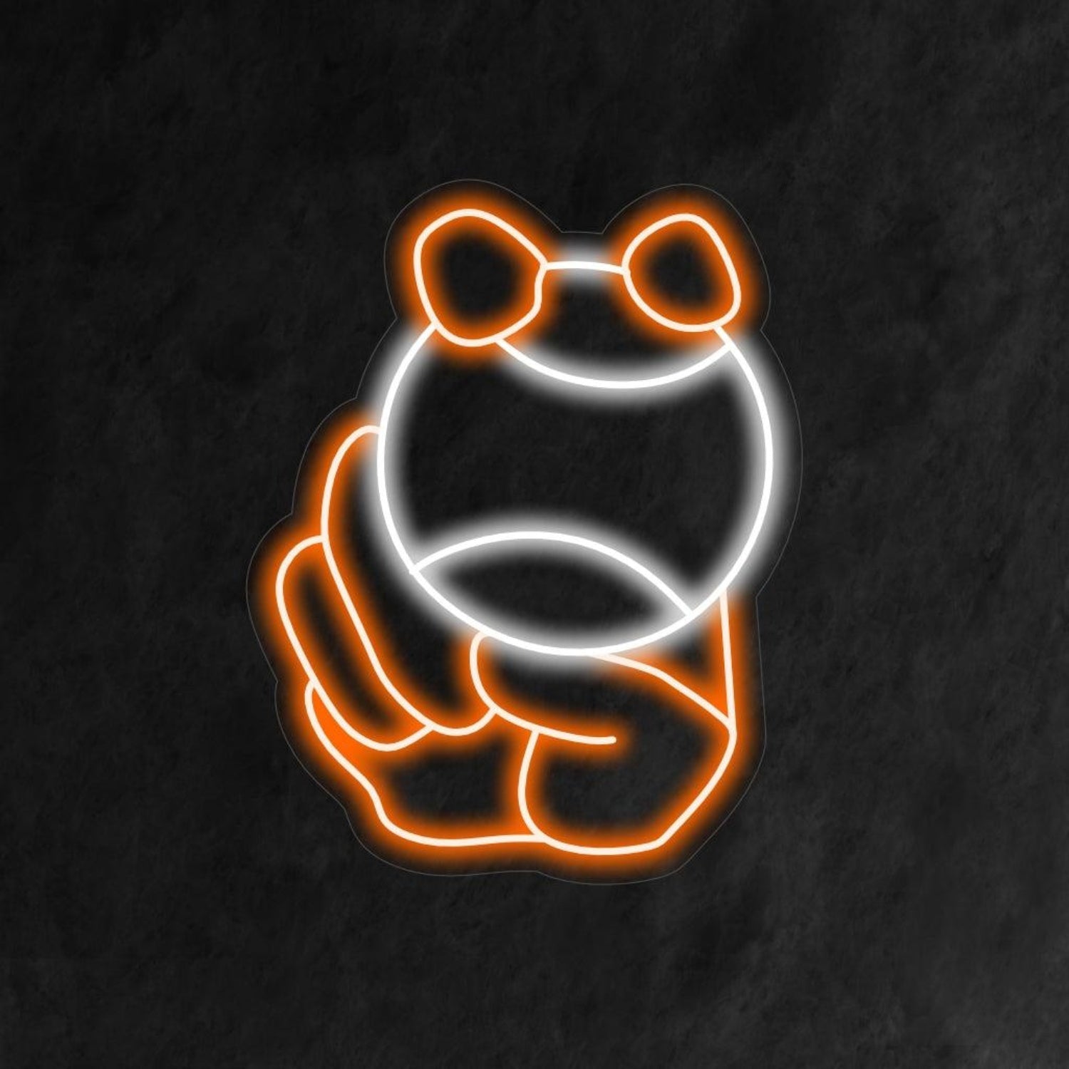 Hand Holding Baseball Neon Sign - Shineneon