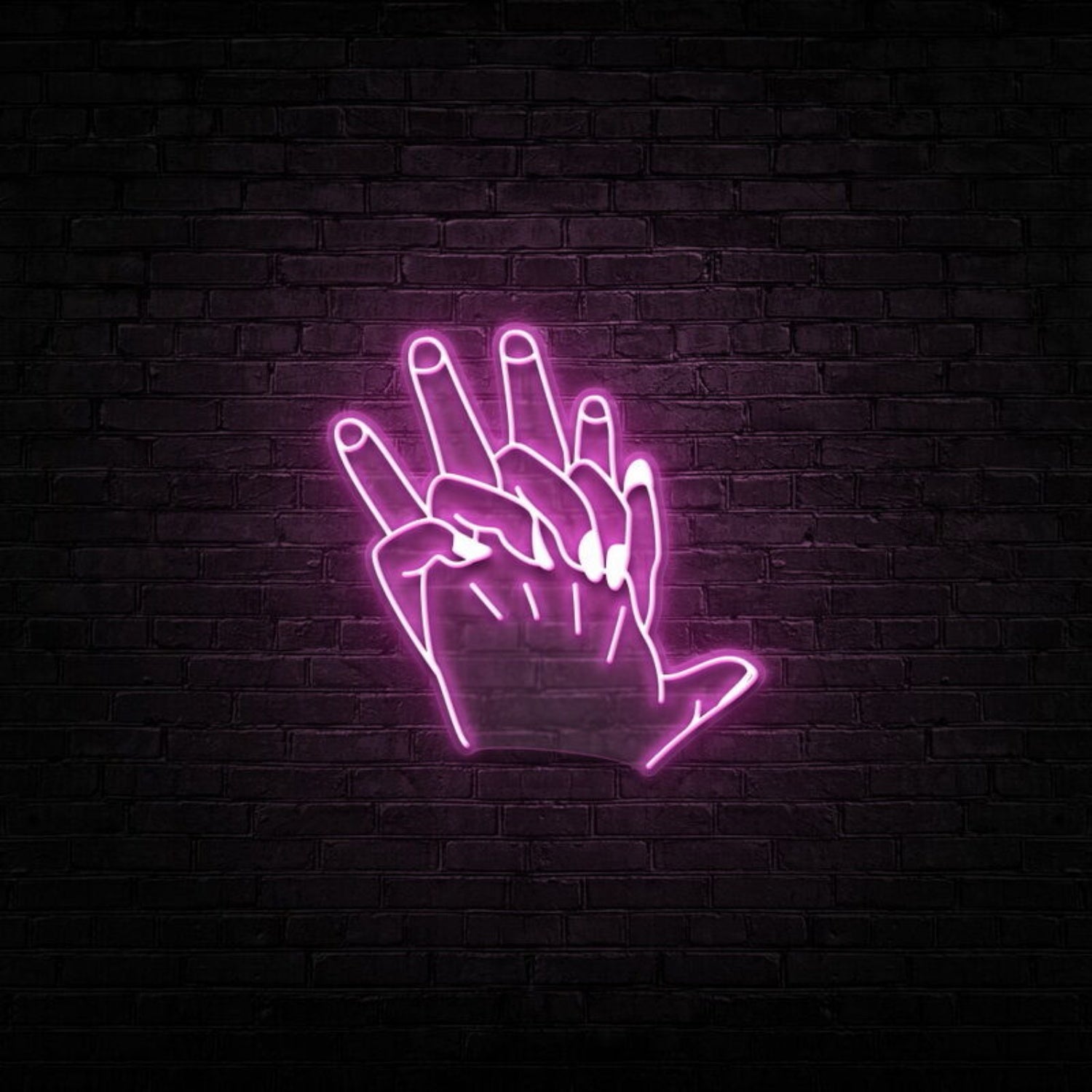 Hand In Hand Neon Sign | Shineneon