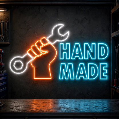 Hand Made Wrench Vintage LED Neon Sign - Shineneon