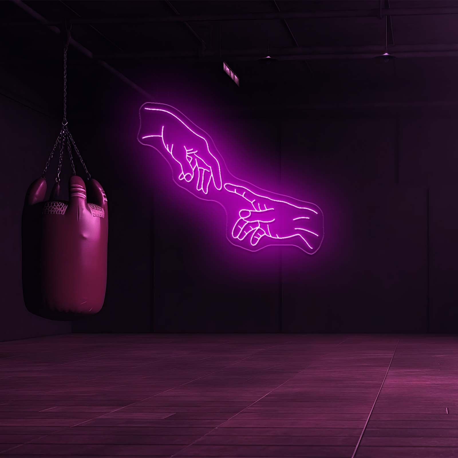 Hand Of God Led Neon Sign