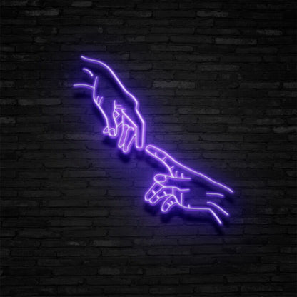 Hand Of God Neon Sign | Shineneon