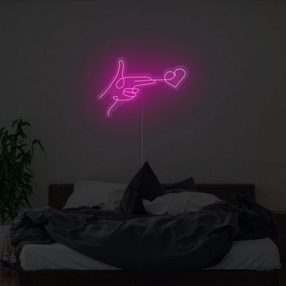 Hand Shoot Neon Sign | Shineneon