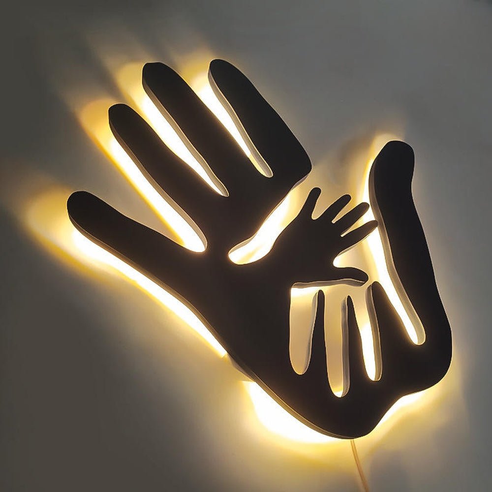 Hand With Hand 3D Backlit Channel Letters Led Light Sign - Shineneon