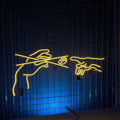 Hand With Sushi Led Neon Sign | Shineneon