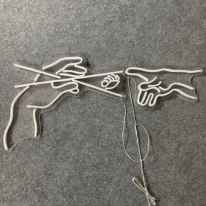 Hand With Sushi Led Neon Sign | Shineneon