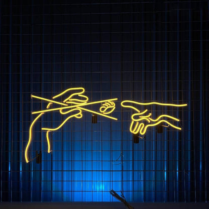 Hand With Sushi Led Neon Sign | Shineneon