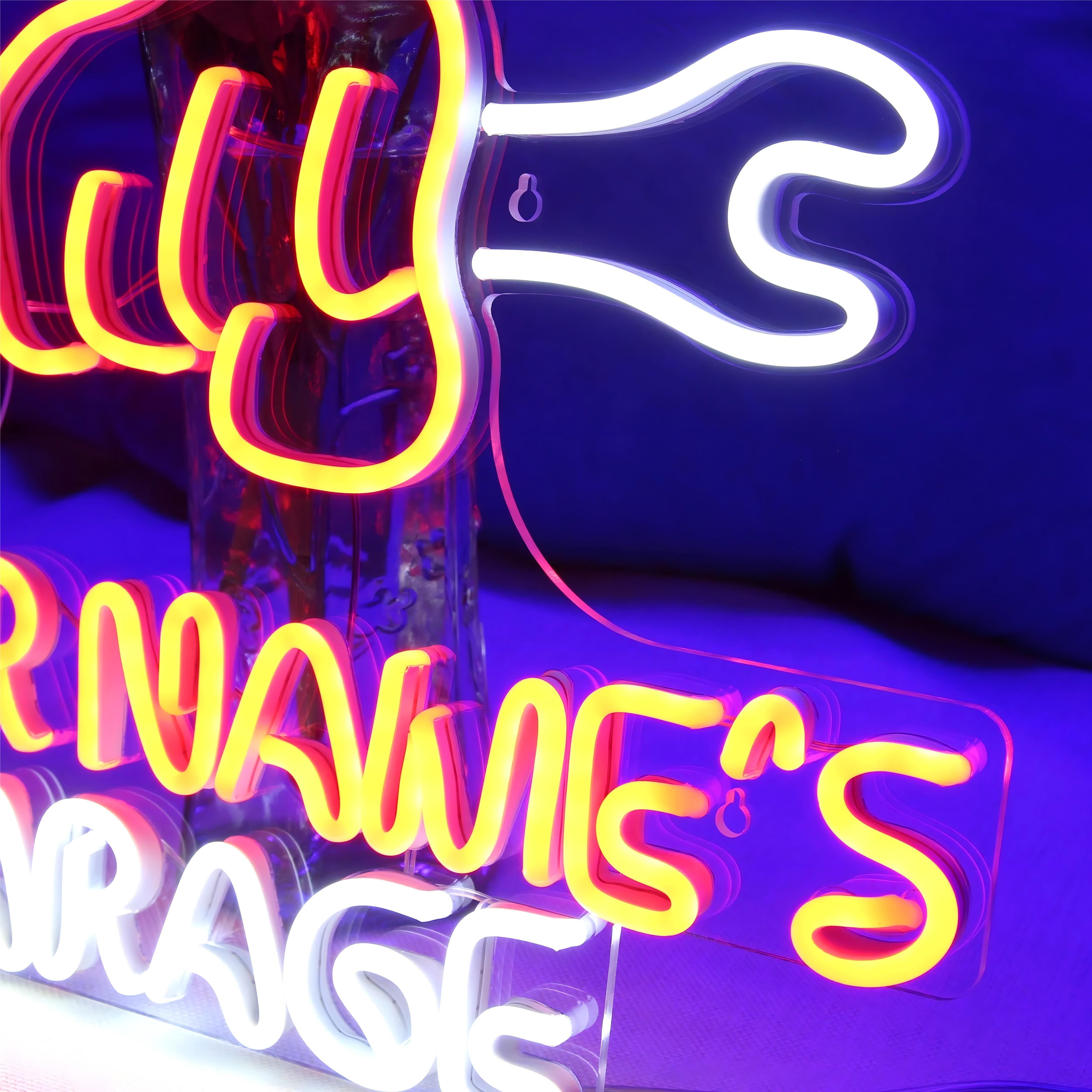 Name Personalized Neon Sign for Bar Business home & Christmas Gift